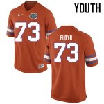 Youth Florida Gators #73 Sharrif Floyd NCAA Nike Orange Authentic Stitched College Football Jersey SQJ6062ZH